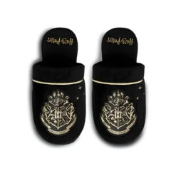 Harry Potter Gold Hogwarts Mens Slippers