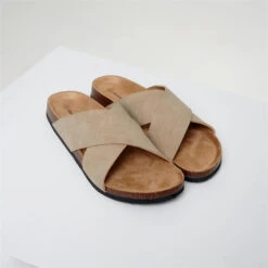 Threadbare Faux Suede Cross Strap Sandals -House Of Fraser Shop 01644304 l a3
