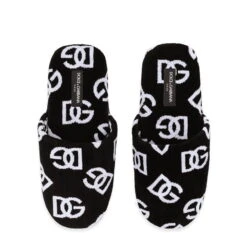 Jacquard Cotton Terry Slippers -House Of Fraser Shop 10111542 l a3