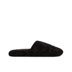 Jacquard Slippers - Black