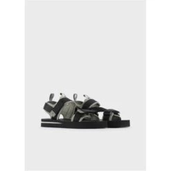 Emporio Armani Nylon Strappy Sandals 7 Emporio Armani Nylon Strappy Sandals -House Of Fraser Shop 11231824 l a10