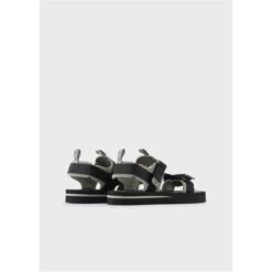 Emporio Armani Nylon Strappy Sandals 8 Emporio Armani Nylon Strappy Sandals -House Of Fraser Shop 11231824 l a11
