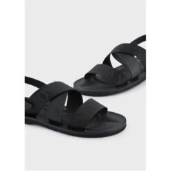 Emporio Armani Logo Jacquard Flatform Sandals -House Of Fraser Shop 11233003 l a12