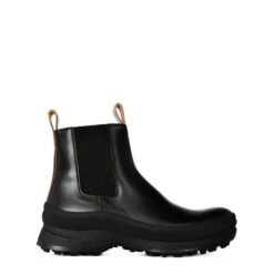 Jil Sander Leather Ankle Boot