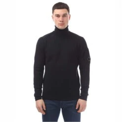 Lens Roll Neck Sweater