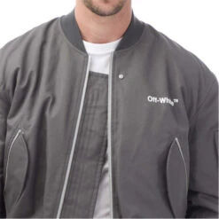 Off-White Diagonal Tab Bomber Jacket -House Of Fraser Shop 29066202 l a2