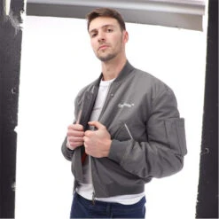 Off-White Diagonal Tab Bomber Jacket -House Of Fraser Shop 29066202 l a3