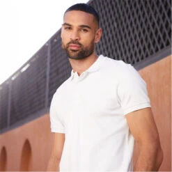 Threadbare Cotton Polo Shirt With Herringbone Detail Collar -House Of Fraser Shop 29134201 l a3