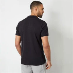 Threadbare Cotton Polo Shirt With Herringbone Detail Collar -House Of Fraser Shop 29134203 l a1