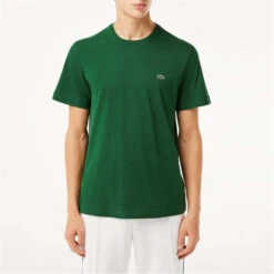 Lacoste Crewneck Pima Cotton Jersey T-Shirt