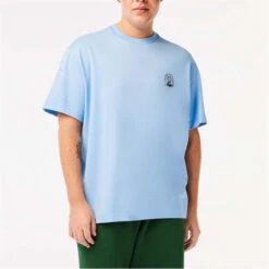 Lacoste Relaxed Fit Organic Cotton Jersey T-Shirt