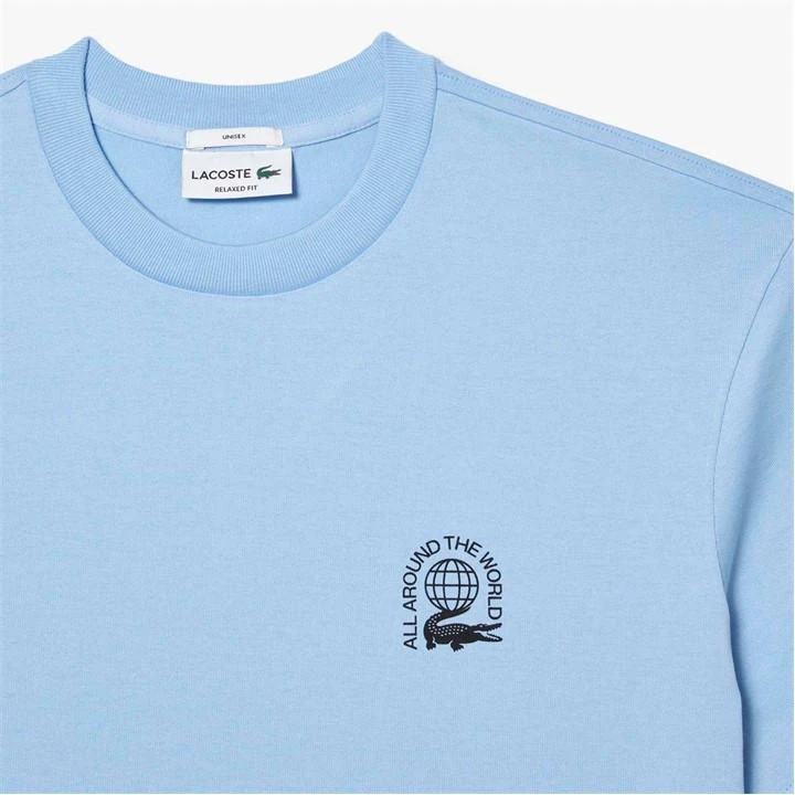 Lacoste Relaxed Fit Organic Cotton Jersey T-Shirt 8 Lacoste Relaxed Fit Organic Cotton Jersey T-Shirt - Image 6