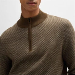 Boss H-Eltorino Quarter-Zip Sweater -House Of Fraser Shop 30020815 l a2