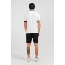 Eden Park White Pima Cotton Polo -House Of Fraser Shop 30967201 l a2