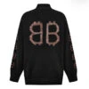 Balenciaga Crypto Bb-Print Hoodie 2 Balenciaga Crypto Bb-Print Hoodie -House Of Fraser Shop 31172503 l