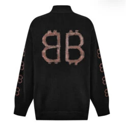 Balenciaga Crypto Bb-Print Hoodie 17 Balenciaga Crypto Bb-Print Hoodie -House Of Fraser Shop 31172503 l a11