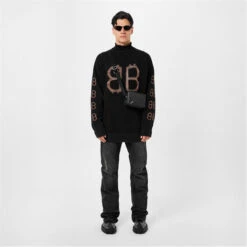 Balenciaga Crypto Bb-Print Hoodie 15 Balenciaga Crypto Bb-Print Hoodie -House Of Fraser Shop 31172503 l a6