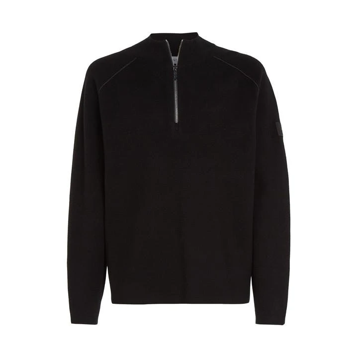 Calvin Klein MILANO STITCH QUARTER ZIP 3 Calvin Klein MILANO STITCH QUARTER ZIP