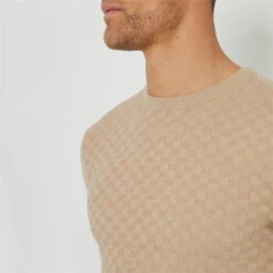Threadbare Textured Knit Crew Neck Jumper -House Of Fraser Shop 31525004 l a3