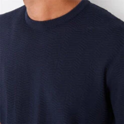 Threadbare Textured Knitted Crew Neck Jumper -House Of Fraser Shop 31526218 l a2