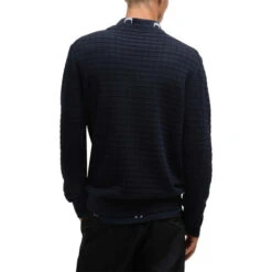 Hugo Scoult Grid Pattern Regular-Fit Sweater -House Of Fraser Shop 31751918 l a2