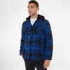 Threadbare Check Shacket With Borg-Lined Hood 1 Threadbare Check Shacket With Borg-Lined Hood -House Of Fraser Shop 31813018 l