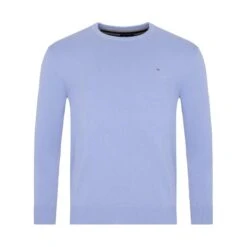 Eden Park Crew Navy Blue Cotton Jumper