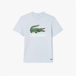 Lacoste Signature Print Cotton T-Shirt