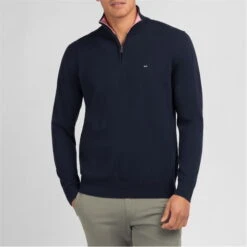 Eden Park Navy Blue Cotton Jersey Jumper - 17 Eden Park Navy Blue Cotton Jersey Jumper - -House Of Fraser Shop 31970799 l a1