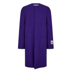 Off-White Single Breasted Overcoat