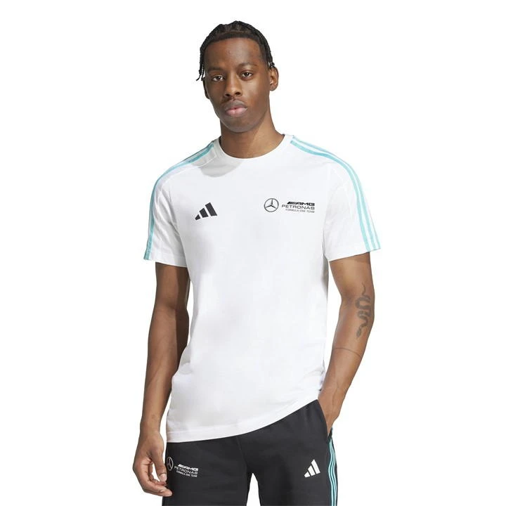 ADIDAS Mercedes AMG Petronas Formula One Team DNA T-Shirt Mens 4 ADIDAS Mercedes AMG Petronas Formula One Team DNA T-Shirt Mens - Image 2