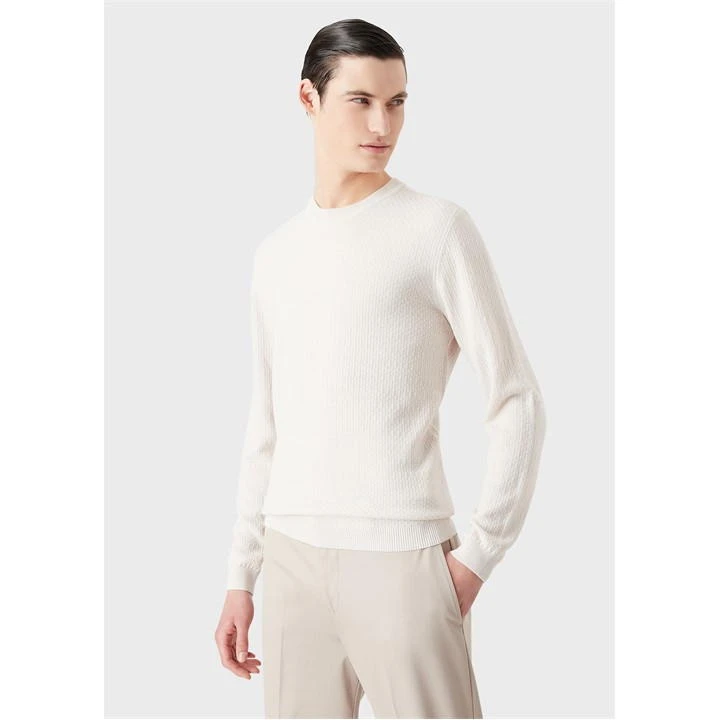 Emporio Armani Emporio Crew Sweater Sn99 4 Emporio Armani Emporio Crew Sweater Sn99 - Image 2