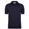 Arden Navy Knit Polo