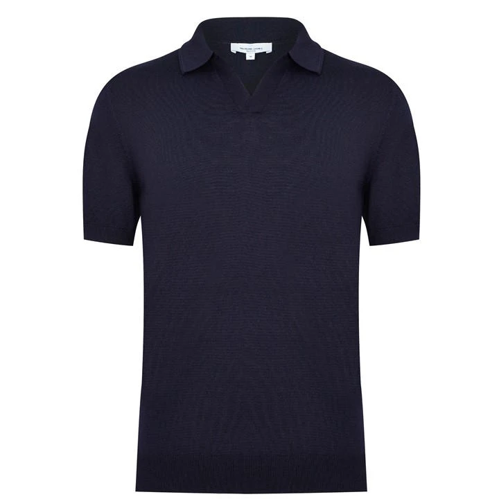 Arden Navy Knit Polo 3 Arden Navy Knit Polo