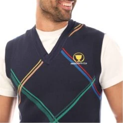 Lacoste Check Sweater Vest -House Of Fraser Shop 32609818 l a3