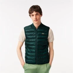 Lacoste Quilted Gilet 13 Lacoste Quilted Gilet -House Of Fraser Shop 32674815 l