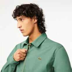Lacoste Gabardine Zip-Up Jacket 8 Lacoste Gabardine Zip-Up Jacket -House Of Fraser Shop 32689915 l a1