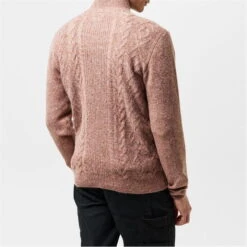 Threadbare Quarter Zip Cable Knit Jumper Mens -House Of Fraser Shop 32747405 l a3