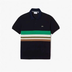 Lacoste French Made Contrast Stripe Polo Shirt 8 Lacoste French Made Contrast Stripe Polo Shirt -House Of Fraser Shop 32787318 l a2