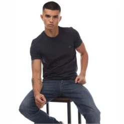 Emporio Armani 2 Pack Of Loungewear T-Shirts -House Of Fraser Shop 32949618 l a3