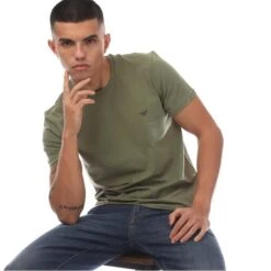 Emporio Armani 2 Pack Of Loungewear T-Shirts -House Of Fraser Shop 32949618 l a4