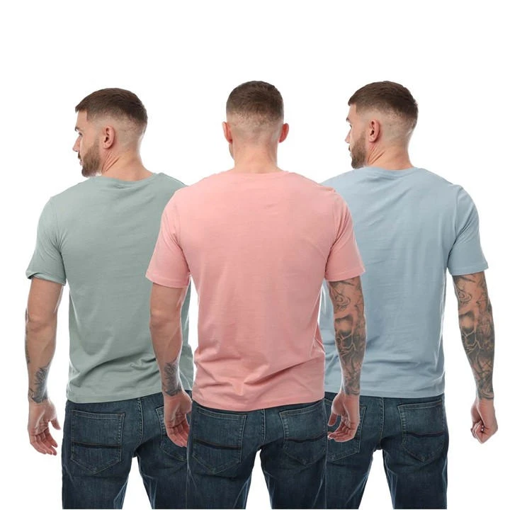 JXJ 3 Pack Crew T-Shirts 4 JXJ 3 Pack Crew T-Shirts - Image 2
