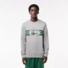 Lacoste Monogram Logo Sweatshirt 2 Lacoste Monogram Logo Sweatshirt -House Of Fraser Shop 33044302 l