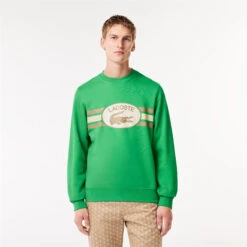 Lacoste Monogram Logo Sweatshirt -House Of Fraser Shop 33044315 l