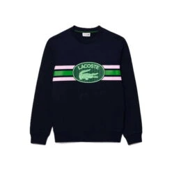 Lacoste Monogram Logo Sweatshirt -House Of Fraser Shop 33044318 l a2