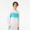 Lacoste Crewneck Colour Block Sweatshirt 2 Lacoste Crewneck Colour Block Sweatshirt -House Of Fraser Shop 33044569 l