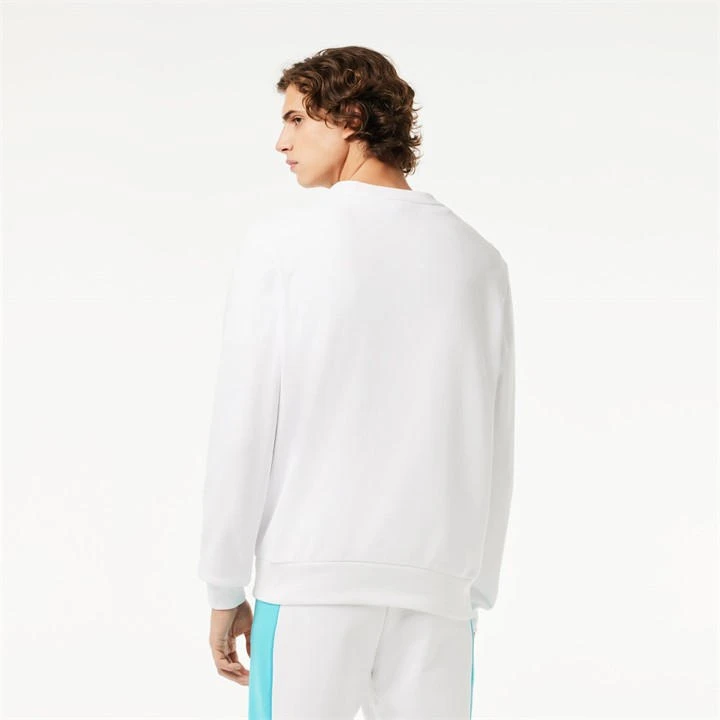 Lacoste Crewneck Colour Block Sweatshirt 5 Lacoste Crewneck Colour Block Sweatshirt - Image 3