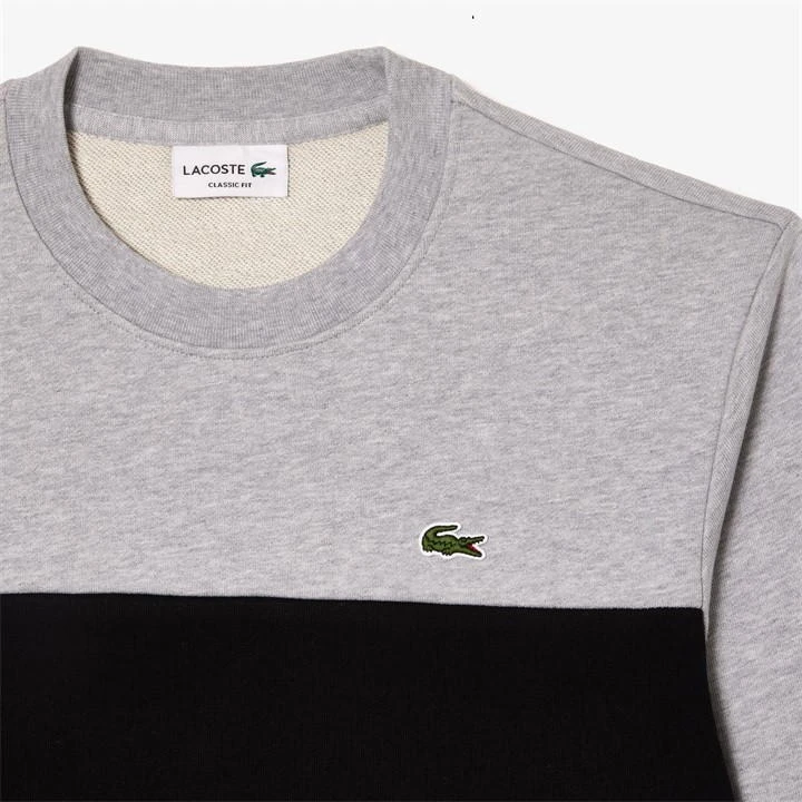 Lacoste Crewneck Colour Block Sweatshirt 8 Lacoste Crewneck Colour Block Sweatshirt - Image 6