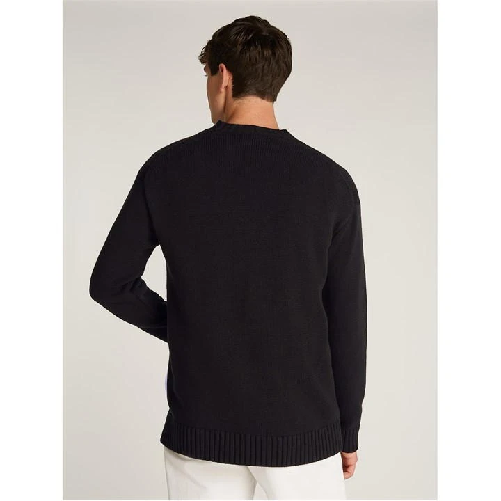 Calvin Klein Jeans CHENILLE MONOLOGO SWEATER 6 Calvin Klein Jeans CHENILLE MONOLOGO SWEATER - Image 4