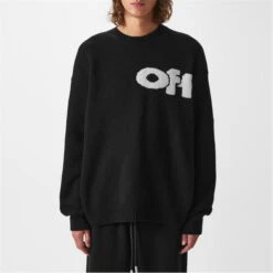 Off-White Logo Knit Jumper